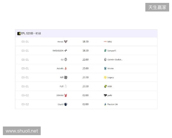 EPL S23揭幕战:Senzu首秀对阵Liquid,3DMAX迎战paiN EPL S23揭幕战:Senzu首秀对阵Liquid,3DMAX迎战paiN